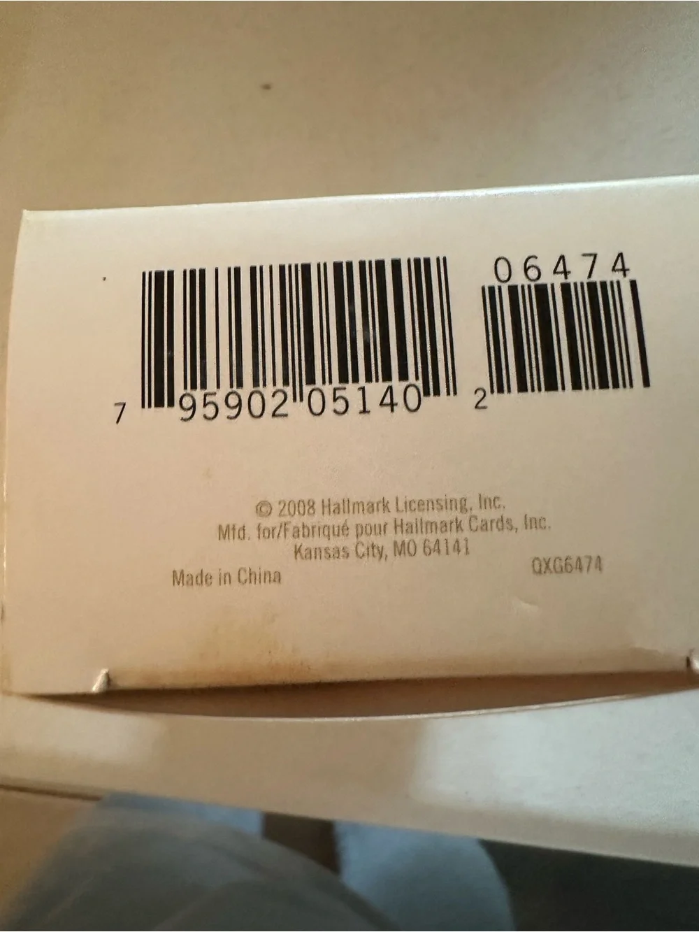 Hallmark keepsake ornament